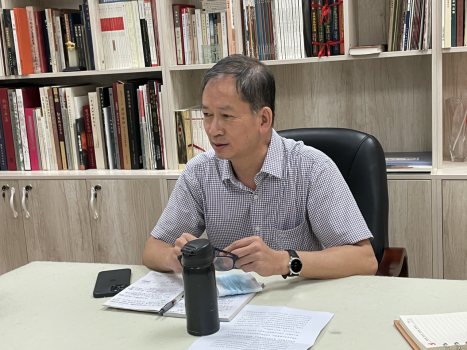 122cc太阳集成游戏艺术设计与传媒学院教工党支部召开党史学习教育专题组织生活会